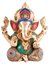 Bild von Ganesha Figur aus Messing, 30 cm