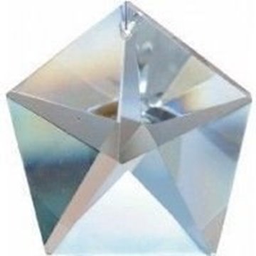 Bild von Kristall Pentagon 50 mm, Glas bleifrei
