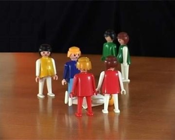 Bild von Aufstellungsfiguren Playmobil-Set, 40 Figuren