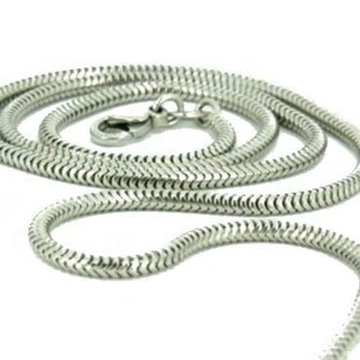Bild von Schlangenkette silber