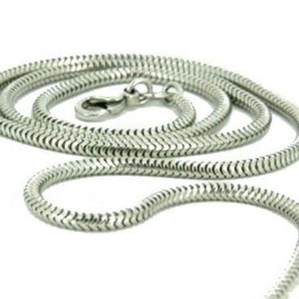 Bild von Schlangenkette silber