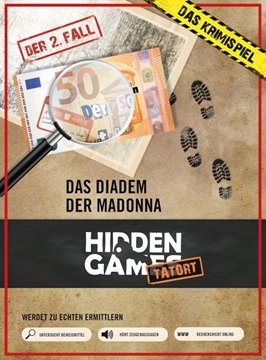 Bild von Hidden Games: Krimi-Spielebox: Hidden Games Tatort - Das Diadem der Madonna (Fall 2)