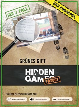 Bild von Krimi-Spielebox: Hidden Games Tatort - Grünes Gift (Fall 3)