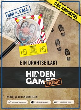 Bild von Hidden Games: Krimi-Spielebox: Hidden Games Tatort - Ein Drahtseilakt (Fall 4)
