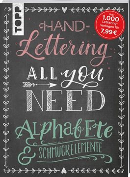 Bild von frechverlag: Handlettering All you need. Die schönsten Alphabete und Schmuckelemente