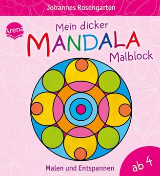 Bild von Rosengarten, Johannes: Mein dicker Mandala-Malblock