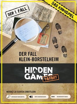 Bild von Hidden Games: Krimi-Spielebox: Hidden Games Tatort - Der Fall Klein-Borstelheim (Fall 1)