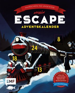 Bild von Mein Escape-Adventskalender: Fahrschein ins Ungewisse - Mit Decoderfolie