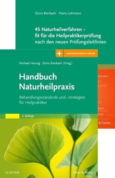 Bild von Bierbach, Elvira: Handbuch Naturheilpraxis + 45 Naturheilverfahren - fit für die Heilpraktikerprüfung, Set