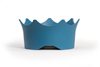 Bild von CrownJuwel Edelsteinwasserschale für Hunde und Katzen, ozeanblau