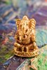 Bild von Ganesha Miniaturfigur aus Messing, 2.7 cm