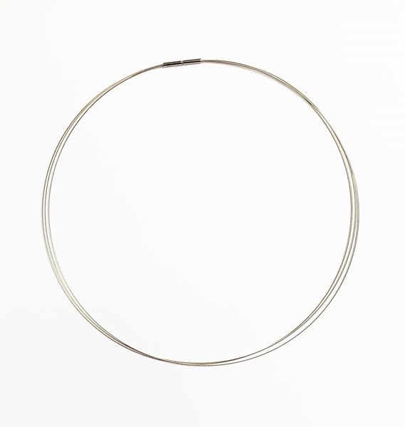 Bild von Edelstahlcollier 3 Stränge, 42 cm von Collection Innerlight
