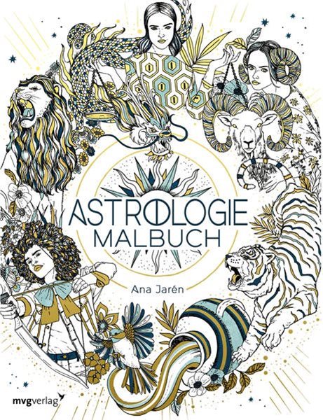 Bild von Jarén, Ana: Astrologie-Malbuch