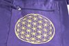 Bild von Yoga Tasche mit Blume des Lebens lila