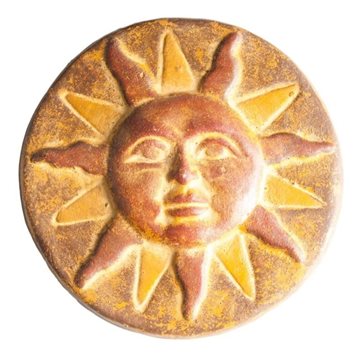 Bild von Sonne aus Keramik
