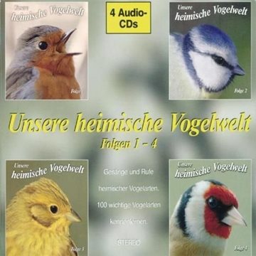 Bild von V. A. (Edition Ample): Unsere heimische Vogelwelt (4CDs)