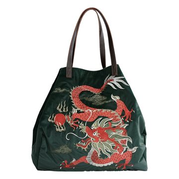 Bild von Tasche Dragon in grün von The Moshi
