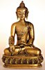 Bild von Medizin-Buddha, Messing, ca. 20 cm