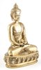 Bild von Buddha Amithaba, Messing, ca. 20 cm