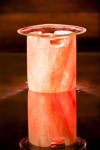 Bild von Salzkristall Teelicht Aromalampe