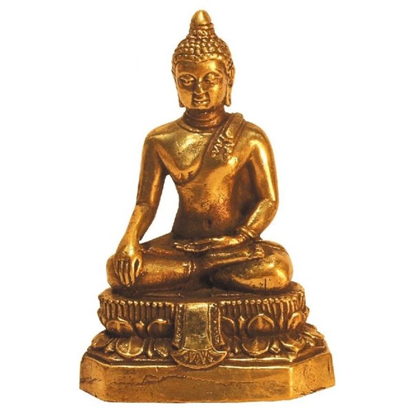 Bild von Buddha Messing 6 cm