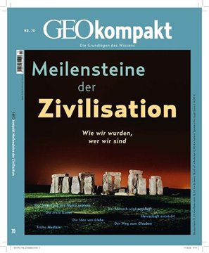 Bild von Schröder, Jens: GEOkompakt 70/2022 - Meilensteine der Zivilisation