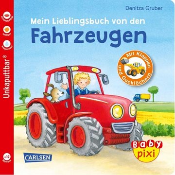 Bild von Gruber, Denitza (Illustr.): Baby Pixi 68: Mein Lieblingsbuch von den Fahrzeugen