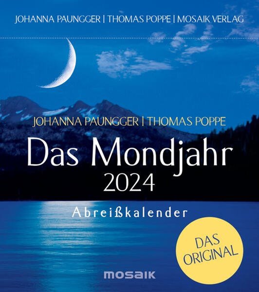 Bild von Paungger, Johanna: Das Mondjahr 2024 - Abreißkalender