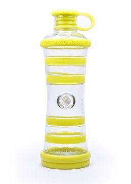 Bild von i9 Glas-Trinkflasche gelb (Sunlight)