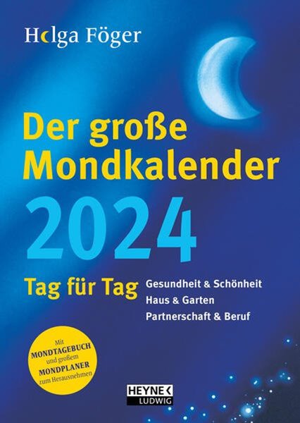 Bild von Föger, Helga: Der große Mondkalender 2024