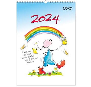Bild von Hörtenhuber, Kurt: Oups Wandkalender 2024