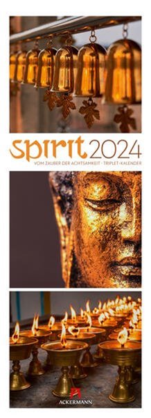 Bild von Ackermann Kunstverlag: Spirit Triplet-Kalender 2024