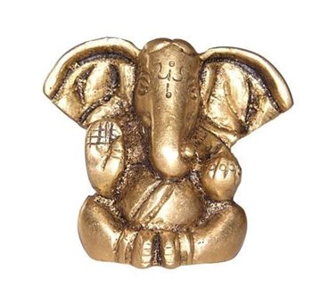 Bild von Ganesha sitzend, 3 cm