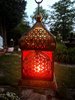 Bild von Orientalisches Licht Blume des Lebens mit Rotglas