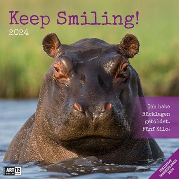 Bild von Ackermann Kunstverlag: Keep Smiling! Kalender 2024 - 30x30
