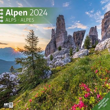 Bild von Ackermann Kunstverlag: Alpen Kalender 2024 - 30x30