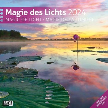 Bild von Ackermann Kunstverlag: Magie des Lichts Kalender 2024 - 30x30