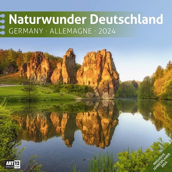 Bild von Ackermann Kunstverlag: Naturwunder Deutschland Kalender 2024 - 30x30