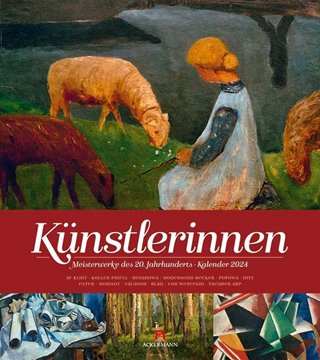 Bild von Ackermann Kunstverlag: Künstlerinnen - Meisterwerke des 20. Jahrhunderts Kalender 2024