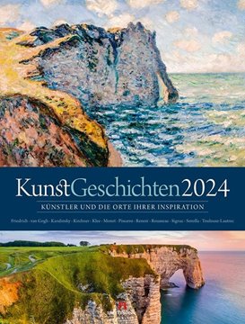 Bild von Ackermann Kunstverlag: KunstGeschichten - Künstler und die Orte ihrer Inspiration Kalender 2024