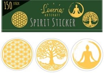 Bild von 150 Spirit Sticker grün
