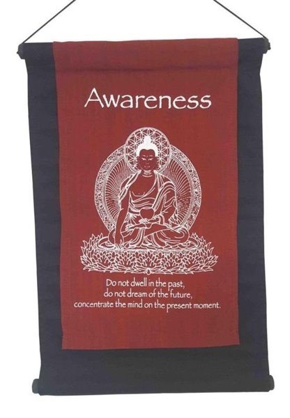 Bild von Wandbehang Awareness  Buddha