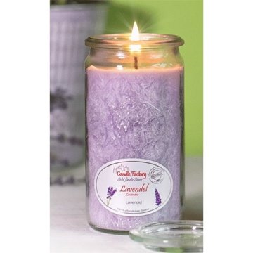 Bild von Duftkerze Lavendel im Glas Lavendel, klein