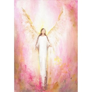 Bild von Leinwandbild Segens-Engel, 45 × 65 cm