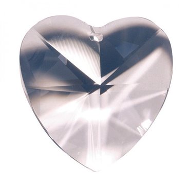 Bild von Kristall Herz 30 mm, Glas bleifrei