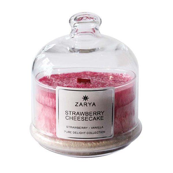 Bild von Duftkerze Mini Strawberry Cheesecake aus der Zarya Collection