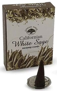 Bild von Räucherkegel Californian White Sage je 10 Stück