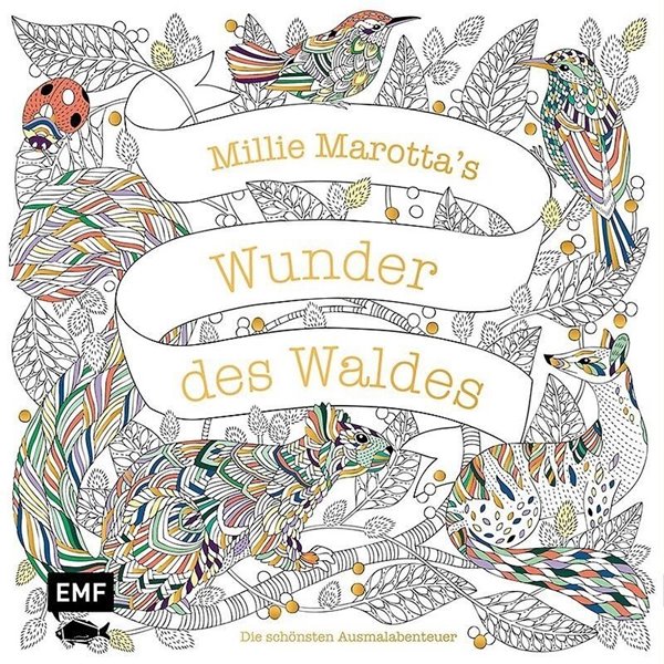 Bild von Marotta, Millie: Millie Marotta's Wunder des Waldes - Die schönsten Ausmal-Abenteuer
