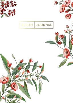 Bild von Pocket Bullet Journal "Red Flowers"