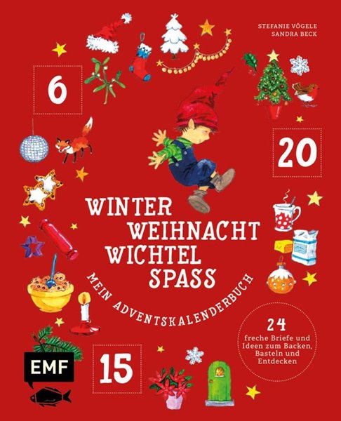 Bild von Vögele, Stefanie: Mein Adventskalender-Buch: Winter-Weihnacht-Wichtelspaß